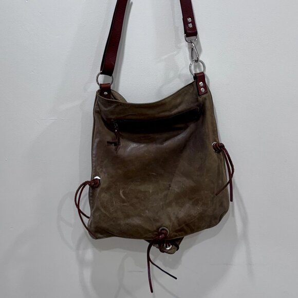 PAURIC SWEENEY - CROSSBODY LEATHER BAG - Picture 4 of 6